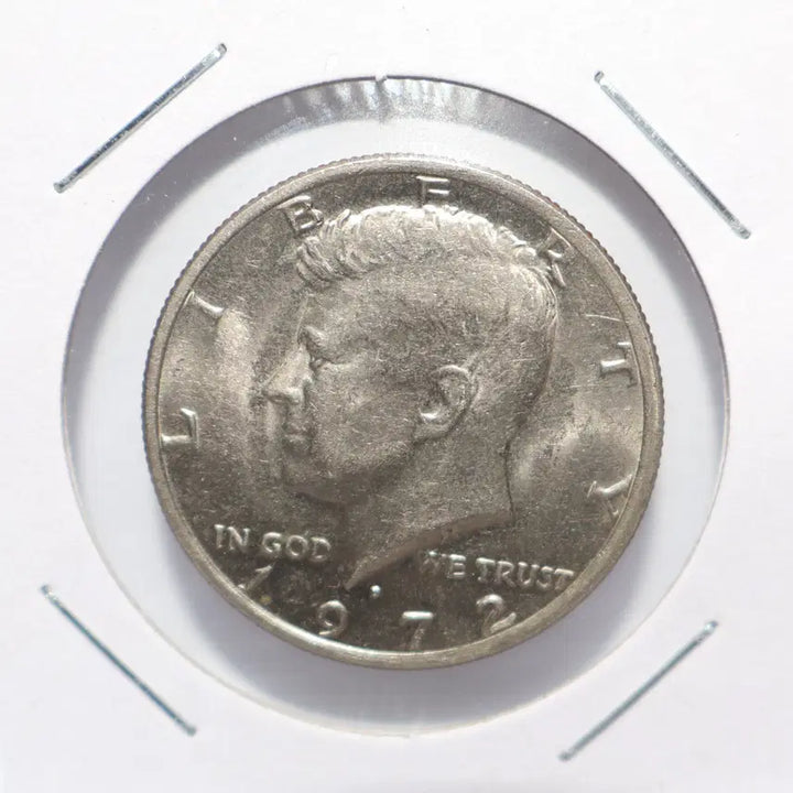 [BUNJANG] 1972 Kennedy Half Dollar Nickel (Used) / [미국주화 H.52] 1972년 케네디 하프달러 니켈 [사용제]