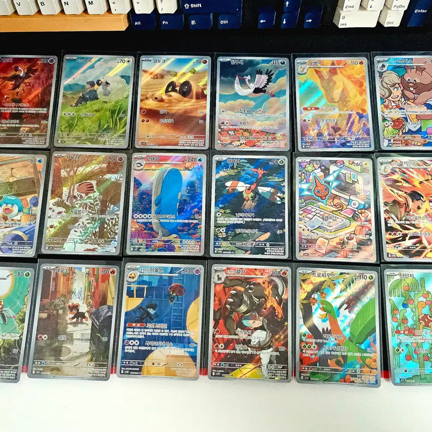 [BUNJANG] Pokemon Card AR 24 Types Non-Duplicate Set 2 Bundle / 포켓몬카드 AR 24종 무중복 세트2 일괄