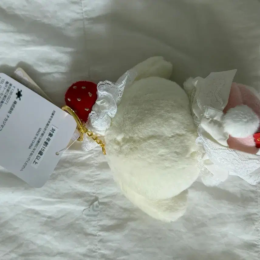 [BUNJANG] Sanrio Sweet Cake Piano Plush Keyring / 산리오 스위트케이크 피아노 인형키링
