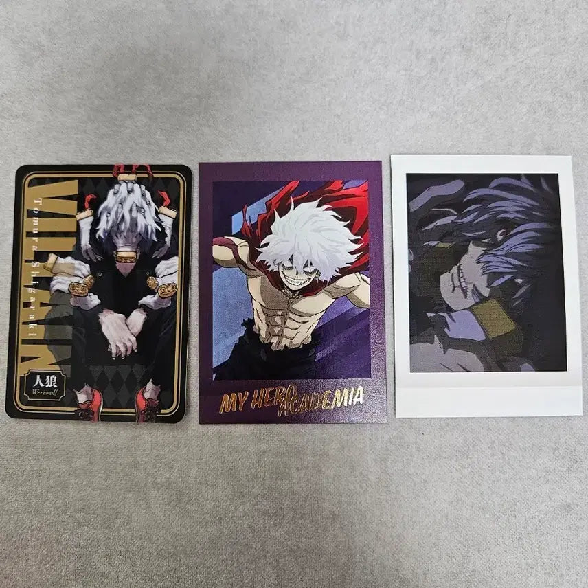 [BUNJANG] My Hero Academia Shigaraki Paper Postcard Bundle Set / (일괄) 나히아 히로아카 시가라키 파샤 지류