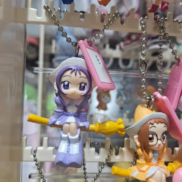 [BUNJANG] Ojamajo Doremi Swing Gacha Keychain Bundle Set / 꼬마마법사레미 스윙 가챠 키링(3개 일괄)
