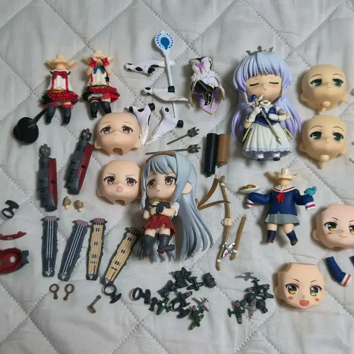[BUNJANG] Nendoroid Parts Bundle / 넨도로이드 페이스 헤어 의상 등 부품 일괄