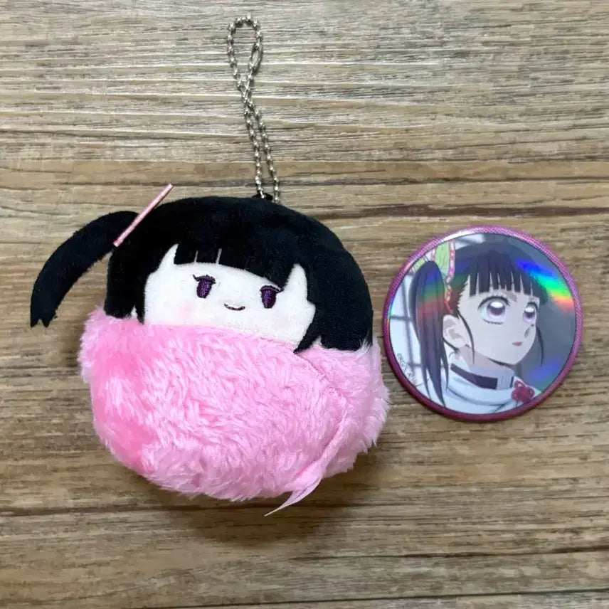 [BUNJANG] Demon Slayer Kanao Tapestry Can Badge Bundle Set / (일괄) 귀멸의칼날 카나오 타피누이 캔뱃지