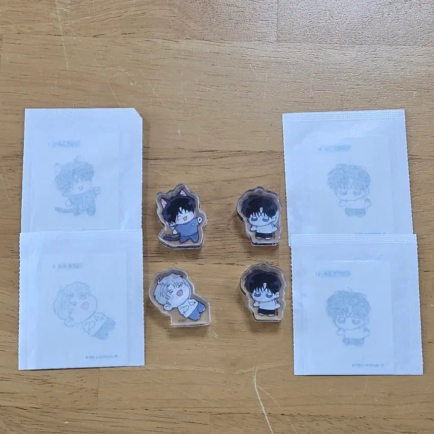 [BUNJANG] Yolhae Chokkomi Acrylic Block Bundle Set / 열해 쪼꼬미 랜덤 아크릴 블록 일괄