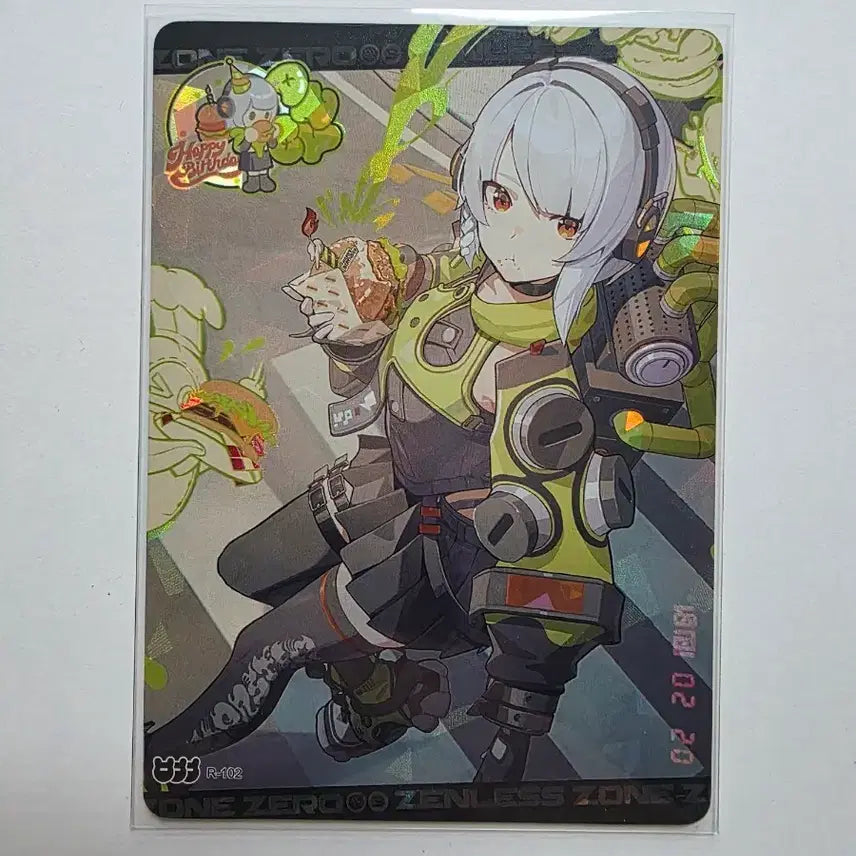 [BUNJANG] Zenless Zone Zero Shining Soul TCG Collection Birthday Card Envy R-102 / 젠레스 존 제로 젠존제 샤이닝소울 TCG 컬렉션 생일 카드 엔비 R-102