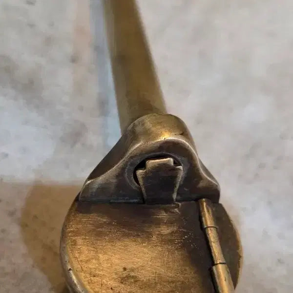 [BUNJANG] 100-Year-Old Portable Brass Inkstone Holder / 100년세월의 휴대용 동 먹통/ 필묵통