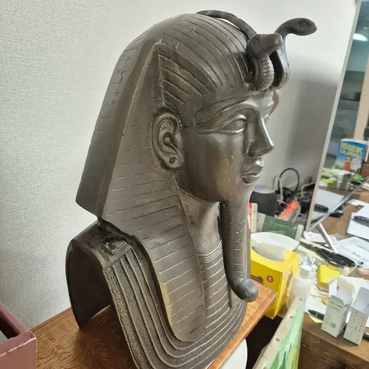 [BUNJANG] Egyptian Tutankhamun Bust Figurine / 이집트 투탕카멘 흉상 장식품