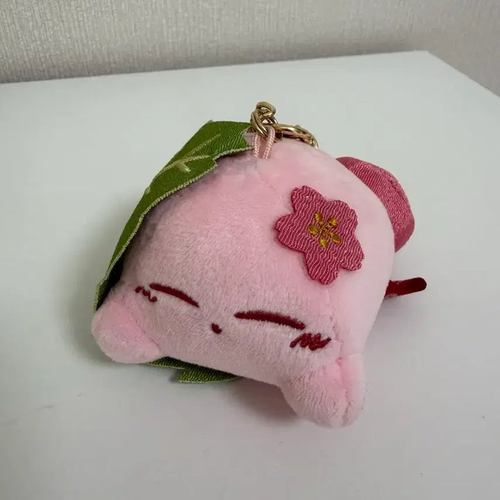 [BUNJANG] Kirby Mochi Charm / 별의 커비 사쿠라모찌 인형 키링