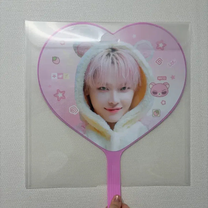 [BUNJANG] ENHYPEN Nicholas Uchiwa Fan / 앤팀 니콜라스 우치와 판매합니다.