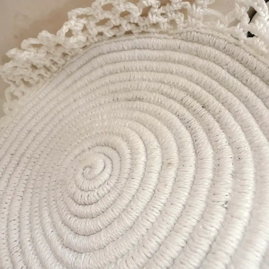 [BUNJANG] French Antique Round Doily / 엔틱 팟도일리