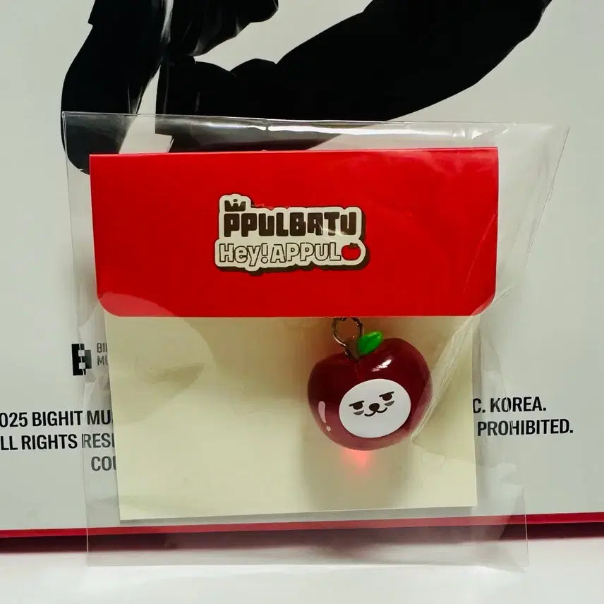 [BUNJANG] Apple Bapthé Minikring Keychain / 애플 뿔바투 용멍 미니키링
