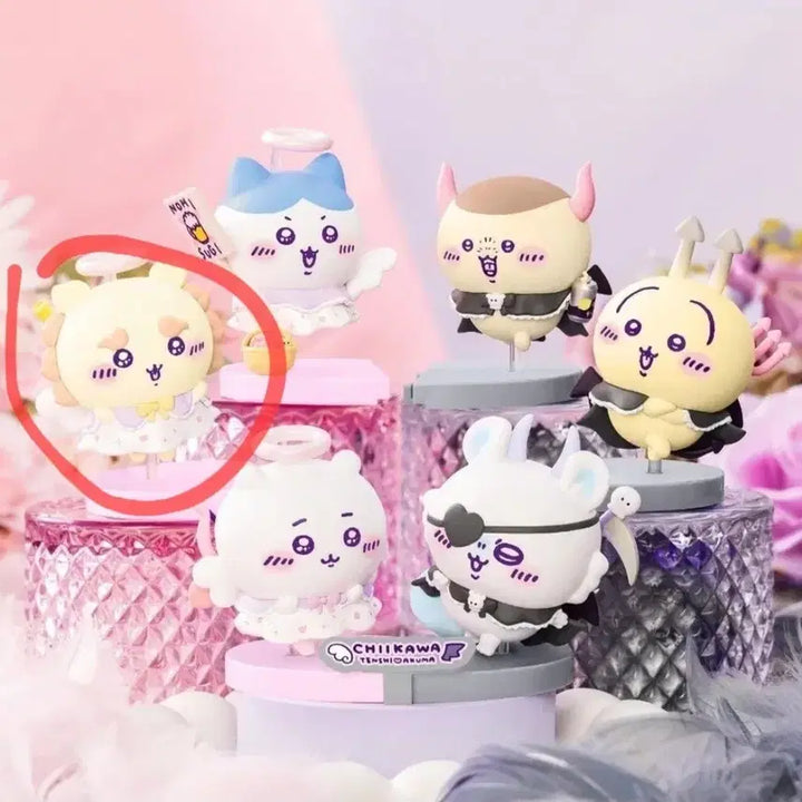 [BUNJANG] Chiikawa Angel &amp; Devil Figure Set / 치이카와 천사 악마 피규어 시사