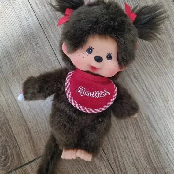 [BUNJANG] Monchhichi Brown Plush Toy / 몬치치 인형 갈색