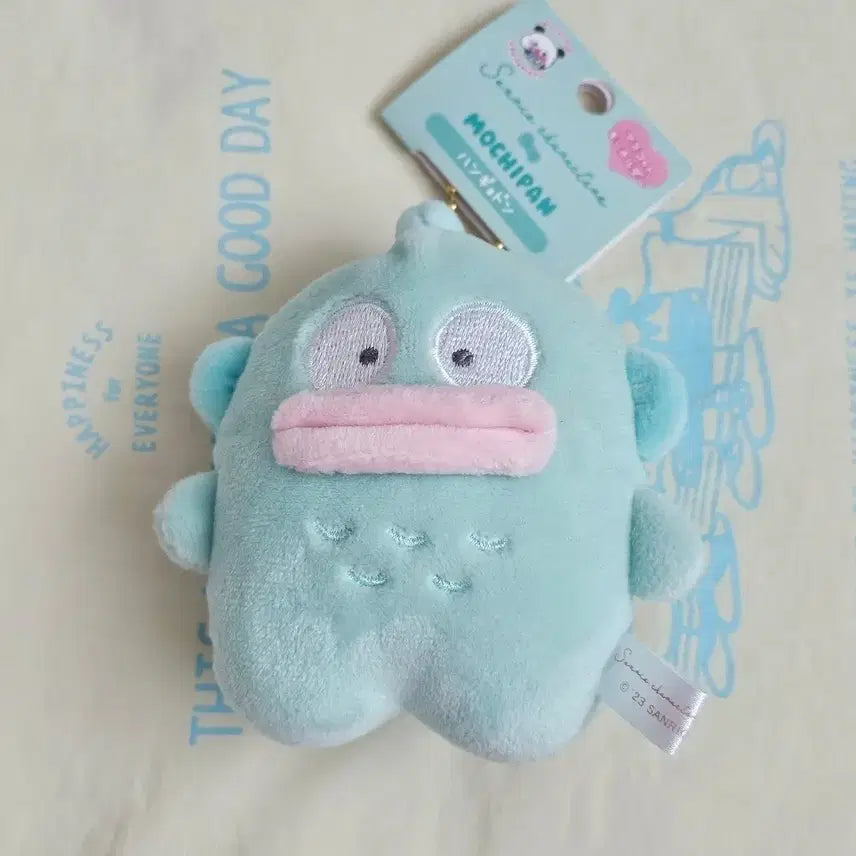 [BUNJANG] Sanrio Mochi Panda Hangyodon Plush Keychain / 산리오 모찌팬더 한교동 인형 키링