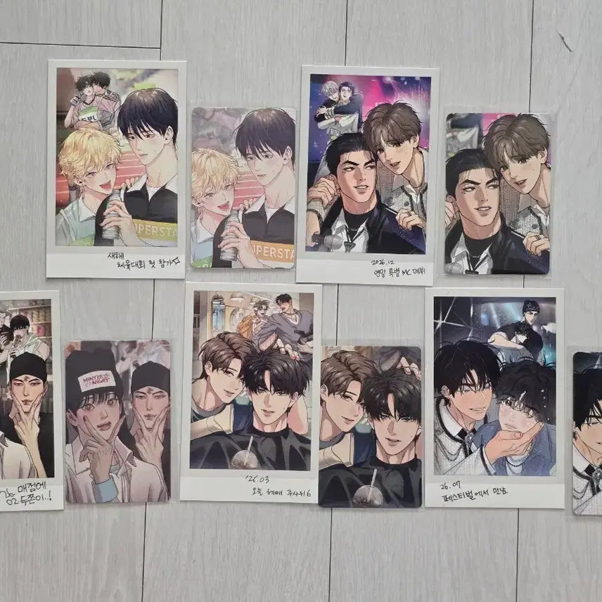 [BUNJANG] Sparkles Snap Pack Bundle Set Haebing Curve Sado Sangsang Jinx YHWACHEOP Hyanggyeong / 스파클즈 스냅팩 일괄 양도합니다 해빙곡선 사환상 징크스 야화첩 향경