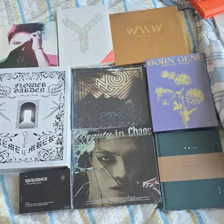 [BUNJANG] Kim Jae Joong Album Full Set Bundle Set (Sealed) / 미개봉 7종) 김재중 앨범 풀세트 9종 일괄 영웅재중