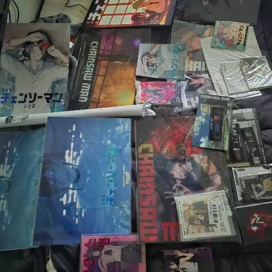 [BUNJANG] Chainsaw Man Len Artbook Set / 체인소맨 레제 특전,굿즈