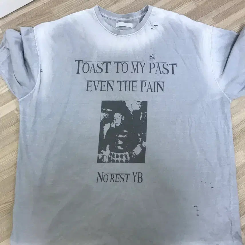 [BUNJANG] Yang Hong Won No Rest T-Shirt Grey / 양홍원 no rest 티셔츠 그레이 판매