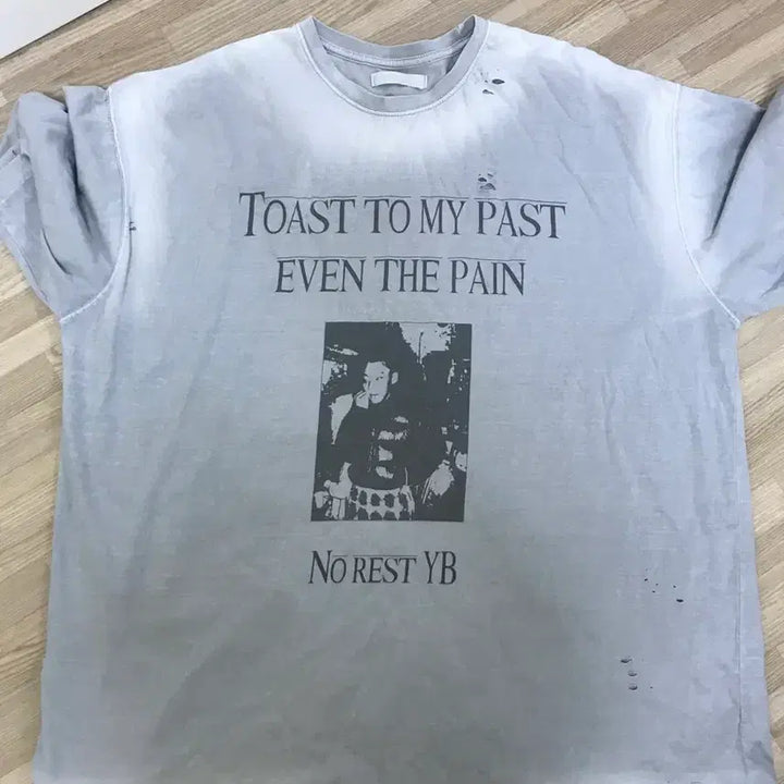 [BUNJANG] Yang Hong Won No Rest T-Shirt Grey / 양홍원 no rest 티셔츠 그레이 판매