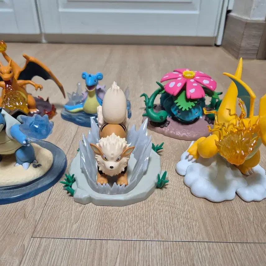 [BUNJANG] Pokemon Decisive Moment Diorama Full Set / 포켓몬 결전의순간 디오라마 풀셋