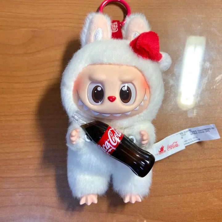 [BUNJANG] Pop Mart Labubu Coca-Cola Series Doll Keyring (Bottle Cola Version) / 팝마트 라부부 코카콜라 시리즈 인형 키링 깜짝 흔들기(병콜라)