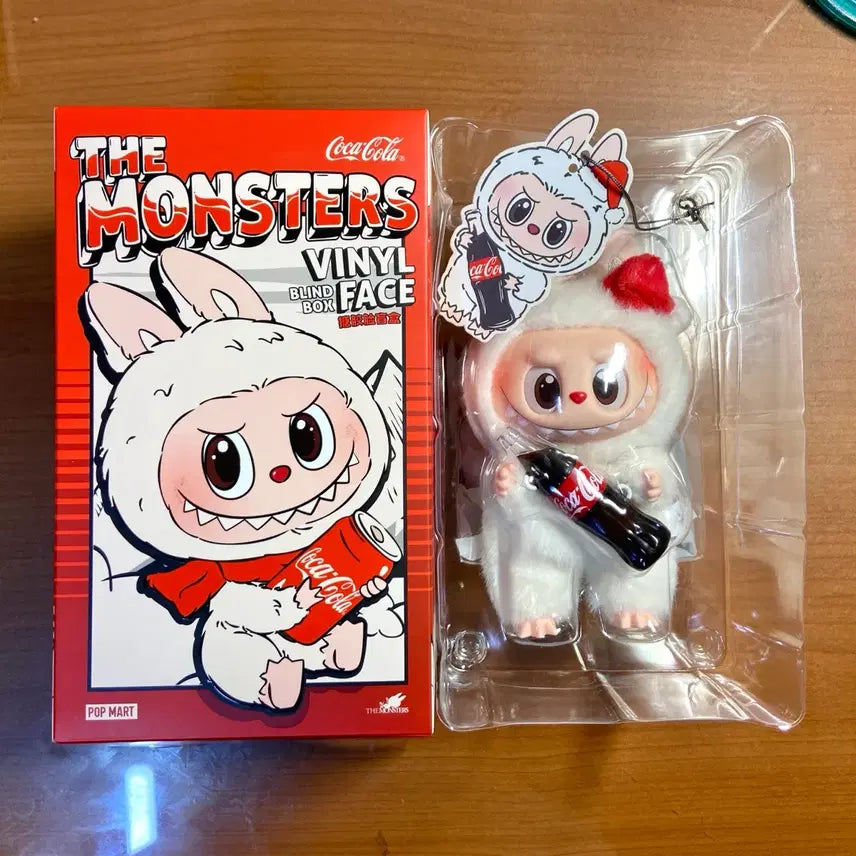 [BUNJANG] Pop Mart Labubu Coca-Cola Series Doll Keyring (Bottle Cola Version) / 팝마트 라부부 코카콜라 시리즈 인형 키링 깜짝 흔들기(병콜라)