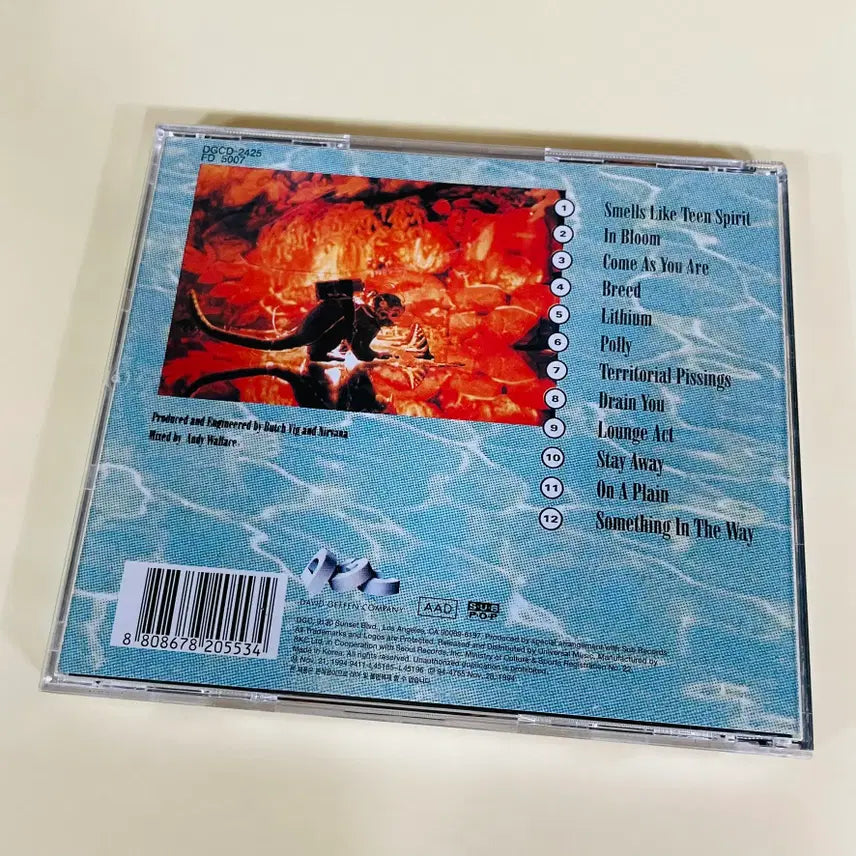 [BUNJANG] Nirvana Nevermind CD / [중고음반/CD] 너바나 NIRVANA 2집 NEVERMIND