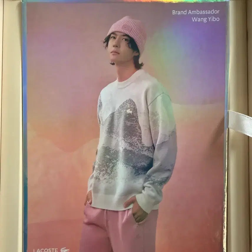 [BUNJANG] Wang Yibo Lacoste Photocard / 왕이보 라코스테 포토카드