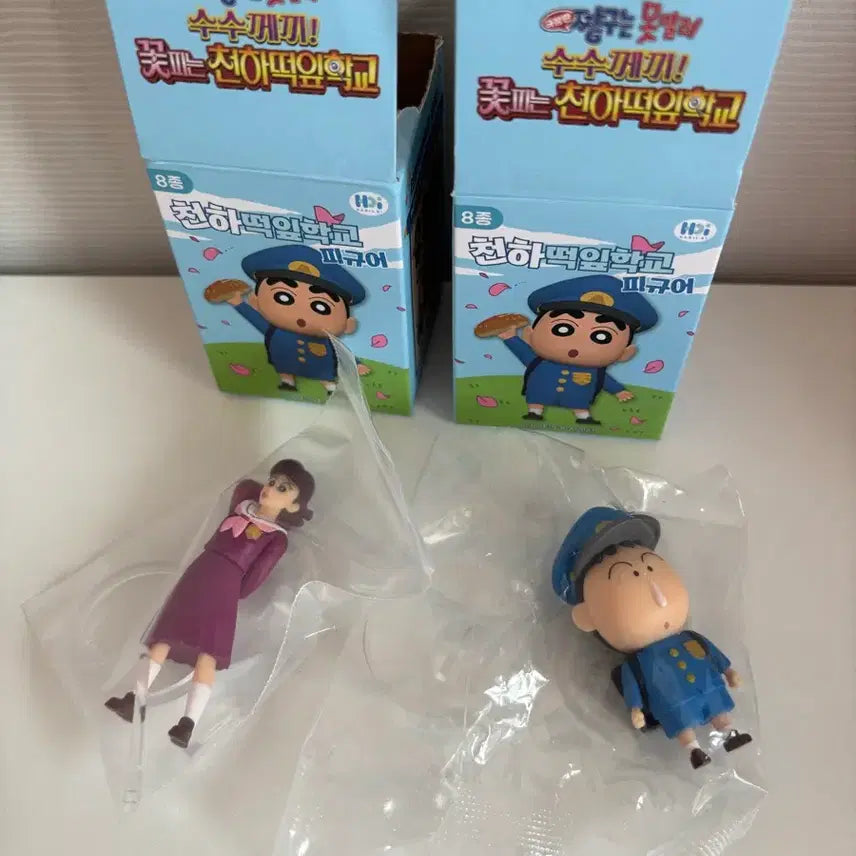 [BUNJANG] Crayon Shin-chan Cheonhaekko School Figure Bundle Set / 짱구 천하떡잎학교 피규어