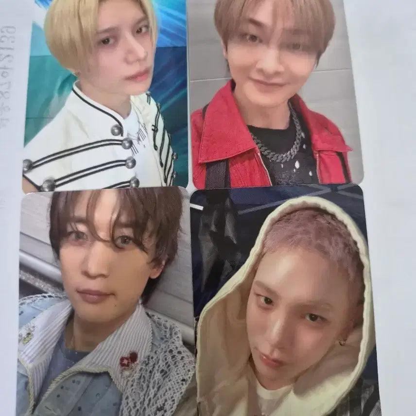 [BUNJANG] SHINee Mini 6th Album POB Photocard Set (4 Types) / 샤이니 미니6집 미공포 포토카드 4종 세트