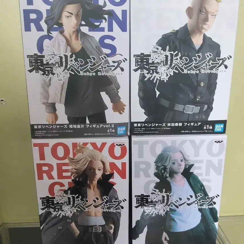 [BUNJANG] Tokyo Revengers Mikey, Baji, Mitsuya Figure Set / 도쿄리벤저스 피규어 마이키, 바지, 파찡