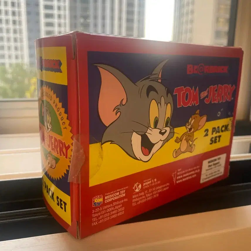 [BUNJANG] Tom and Jerry 2-Pack Be@rbrick Set / 톰과 제리 2팩 베어브릭 세트