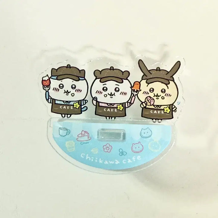 [BUNJANG] Chiikawa Cafe Acrylic Stand / 치이카와 카페 아크릴 스탠드