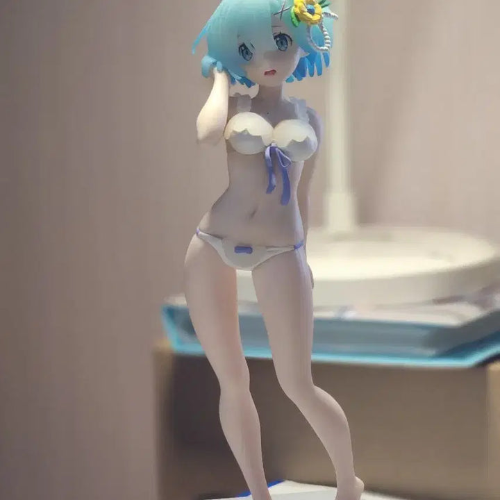 [BUNJANG] Re:Zero Rem Bikini Swimsuit Figure / 리제로 렘 비키니 수영복 피규어