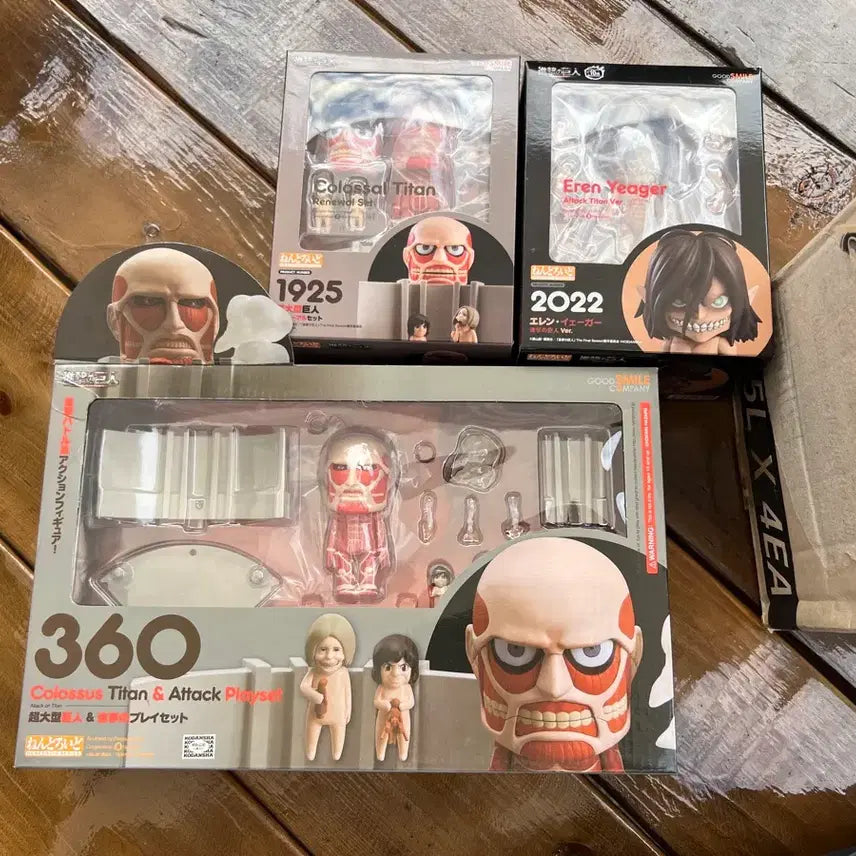 [BUNJANG] Good Smile Company Attack on Titan Nendoroid Bundle Set / 굿스마일 진격의거인 넨도로이드 일괄
