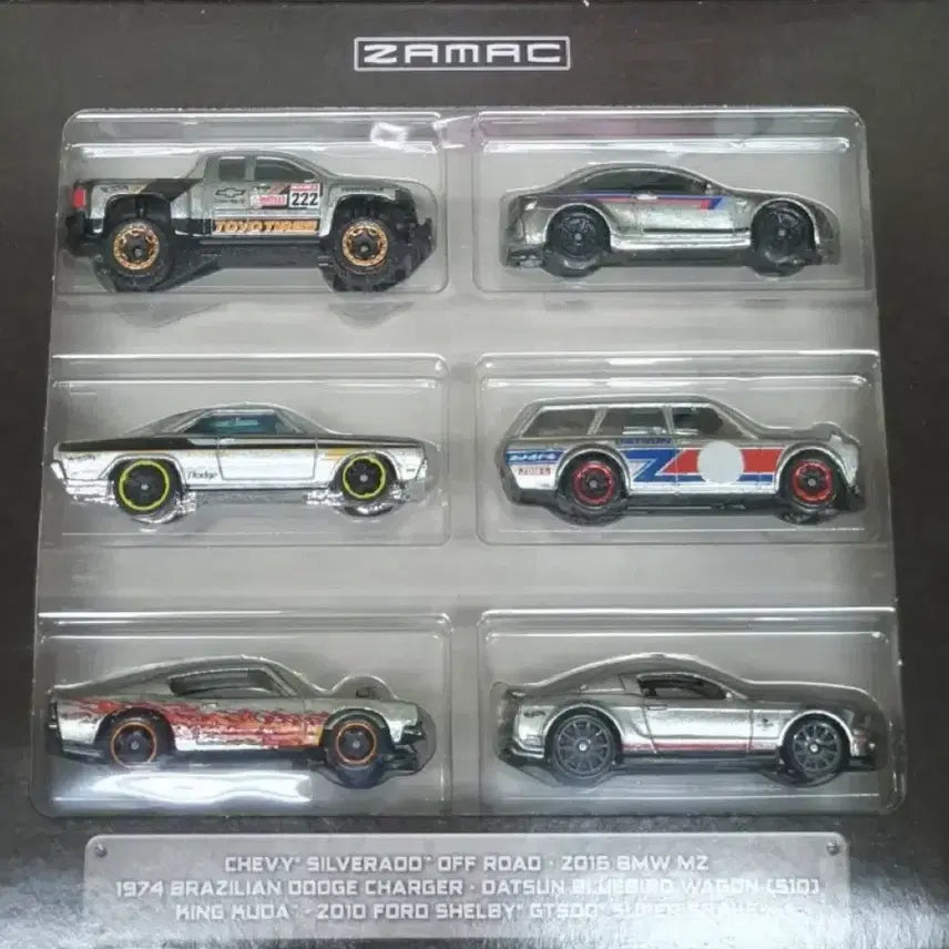 [BUNJANG] Hot Wheels ZAMAC 6 Car Set (Unsealed) / 핫휠 ZAMAC 6종 차량 세트 단순개봉