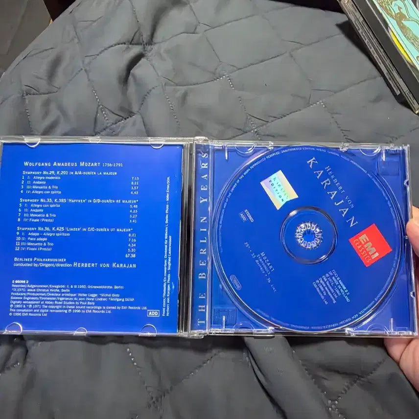 [BUNJANG] Karajan Edition Mozart Symphonies CD / 카라얀 에디션 모차르트 교향곡 CD
