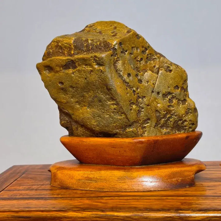 [BUNJANG] Sunchang Tiger-Eye Stone, Yellow Tiger-Eye Stone for Display / 26090205 석질과 변화가 좋은 순창호피석 황호피석 수석 팝니다