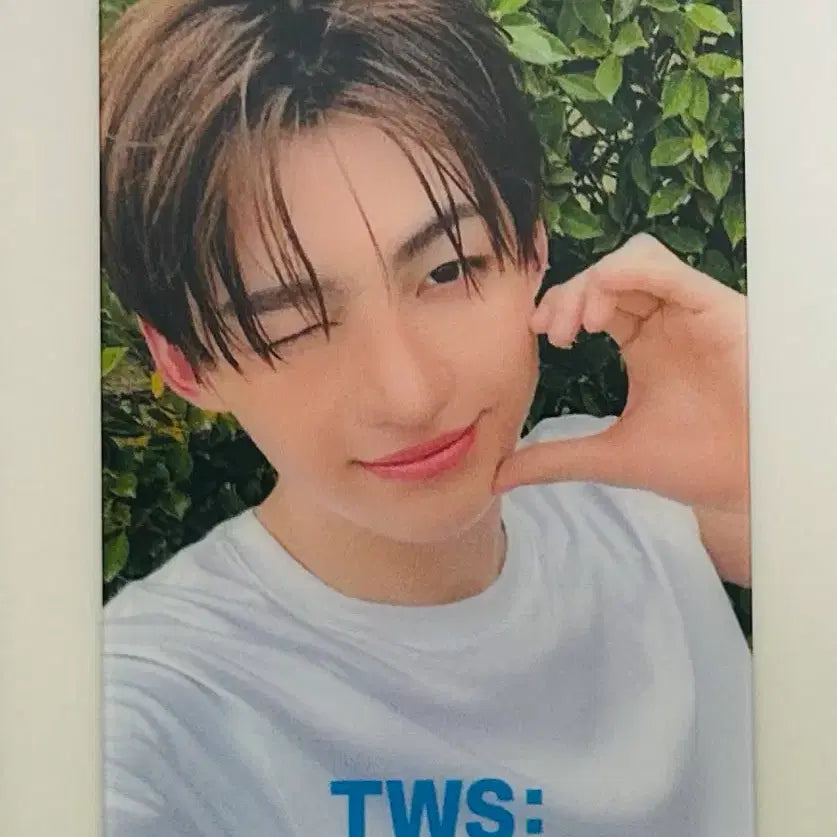 [BUNJANG] TWS SN Jihoon Mirror Photocard / 투어스 SN 지훈 거울포카