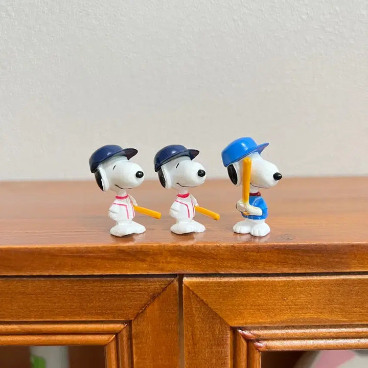[BUNJANG] Snoopy Baseball Figure Set / [세트]스누피 야구 피규어 피너츠