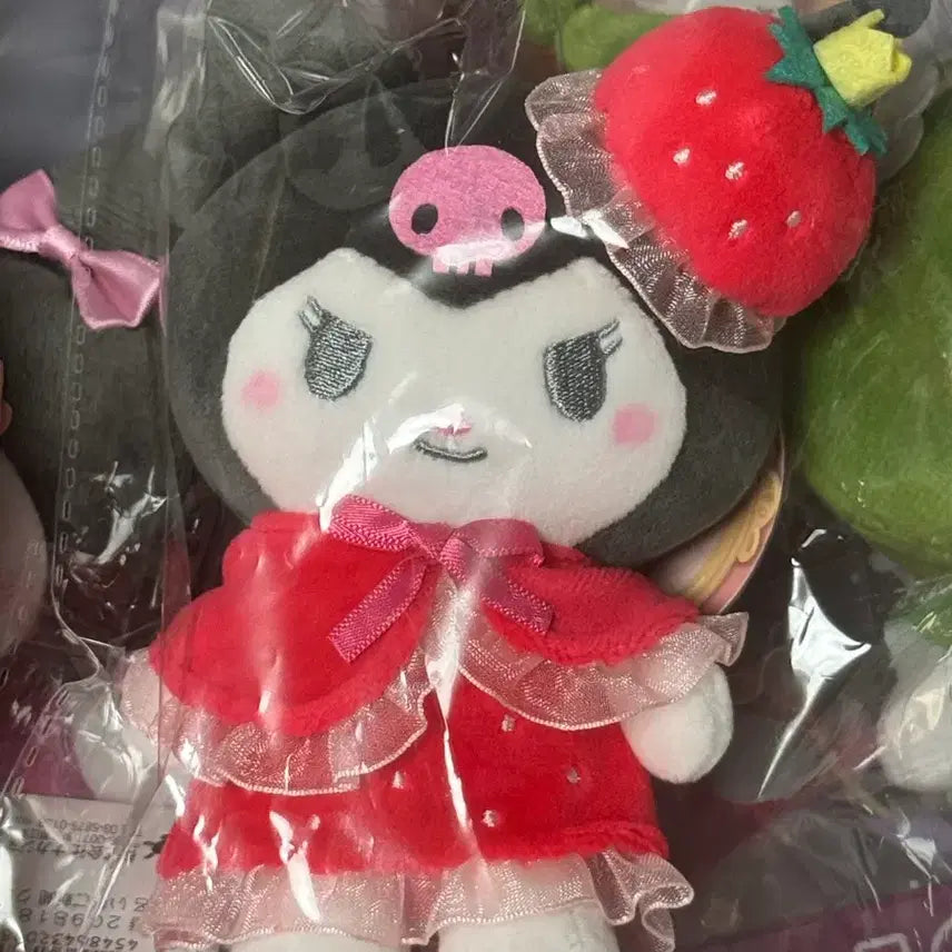 [BUNJANG] Munyoo Strawberry Kuromi Plush / 무뉴 딸기 쿠로미 팝니다