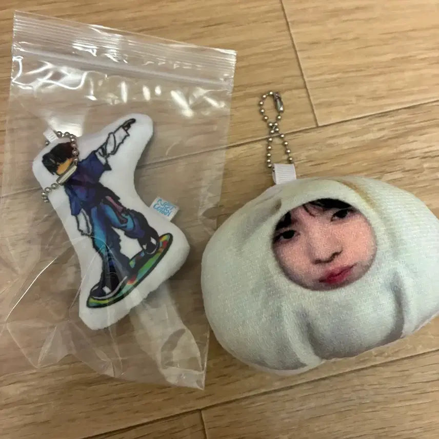 [BUNJANG] Yushi Surff Dumpling Keychain Bundle Set / 유우시 서프 만두 키링 일괄
