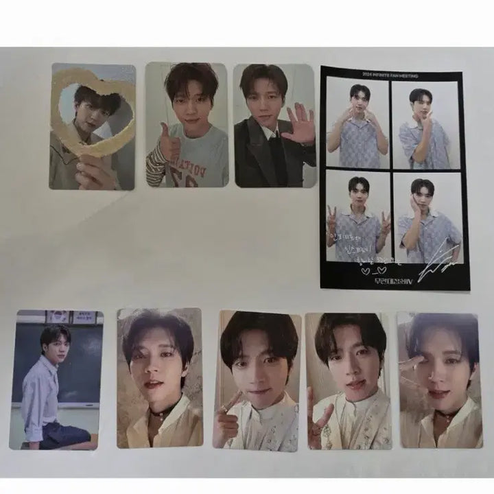 [BUNJANG] INFINITE Nam Woo Hyun Bundle Set Photocard / 인피니트 남우현 우현 무한대집회 포카 일괄