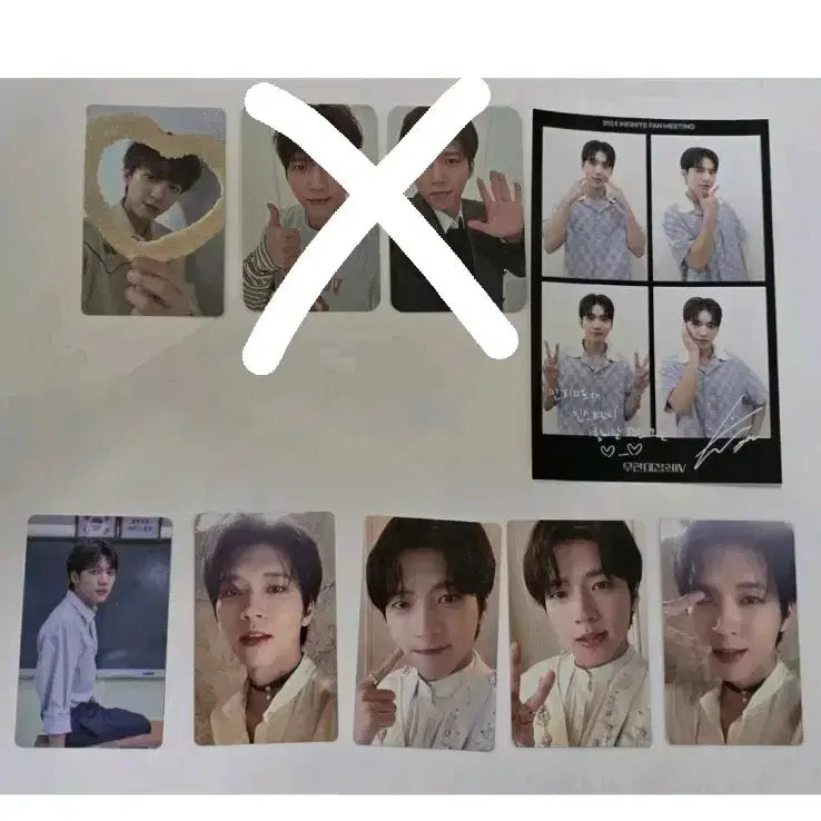 [BUNJANG] INFINITE Nam Woo Hyun Bundle Set Photocard / 인피니트 남우현 우현 무한대집회 포카 일괄