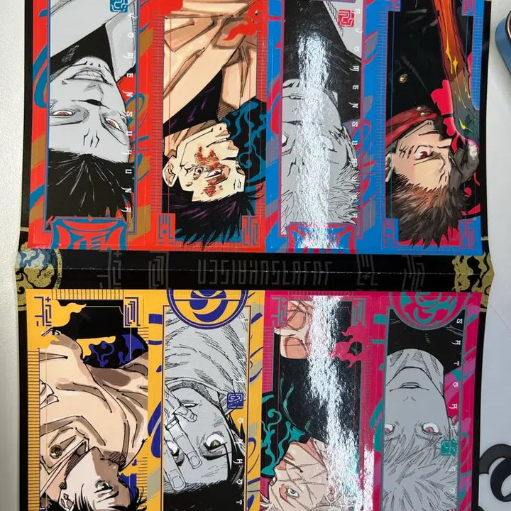 [BUNJANG] Jujutsu Kaisen Original Art Ticket Bookmark Bundle Set / 주술회전 원화 티켓 북마크 일괄 판매 고죠 메구미 스쿠나 유타 사멸회유