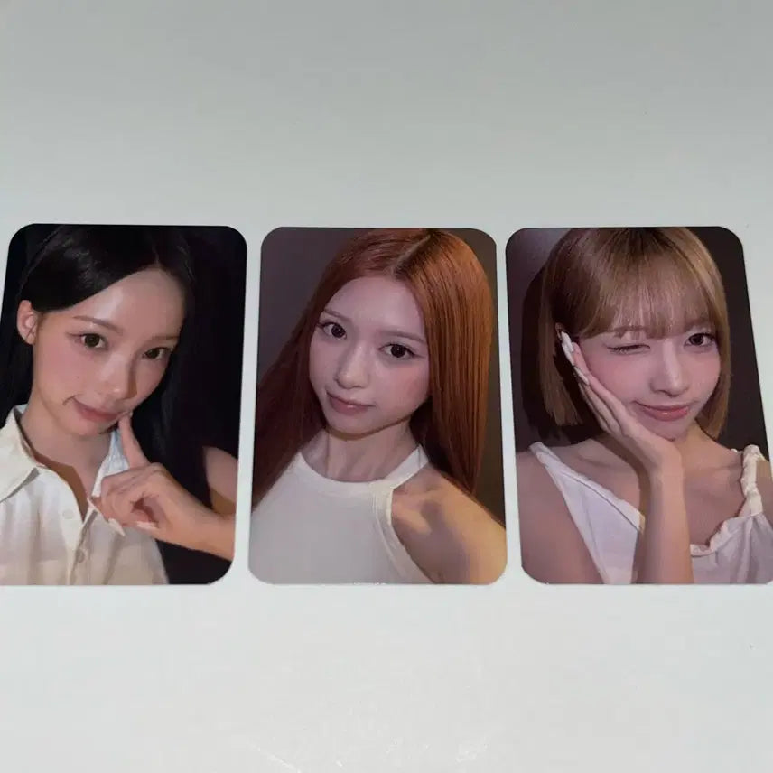 [BUNJANG] Wonie Maye Jeyna Lichten Airpe Photocard Bundle Set / 리센느 에이페 포토카드 양도 분철