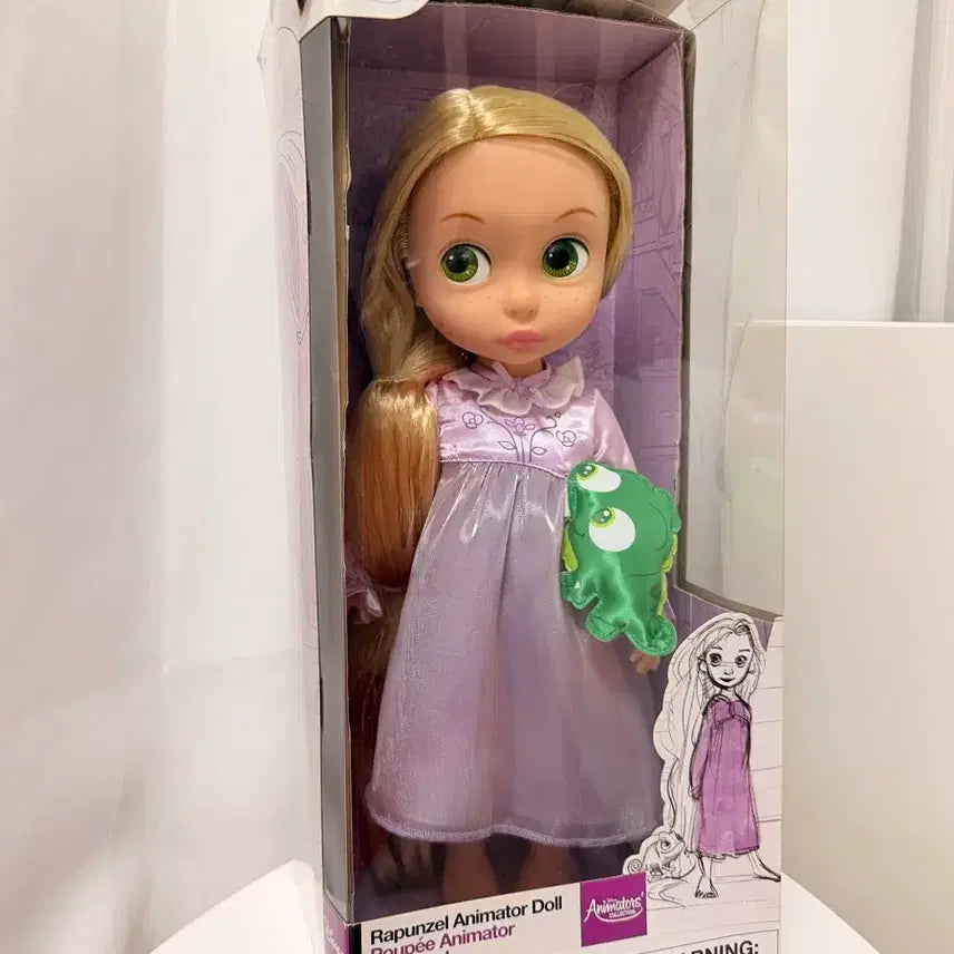 [BUNJANG] Disney Baby Doll Rapunzel Doll (Old Version) with Box / 디즈니 베이비돌 라푼젤 인형 구버전(박스O)