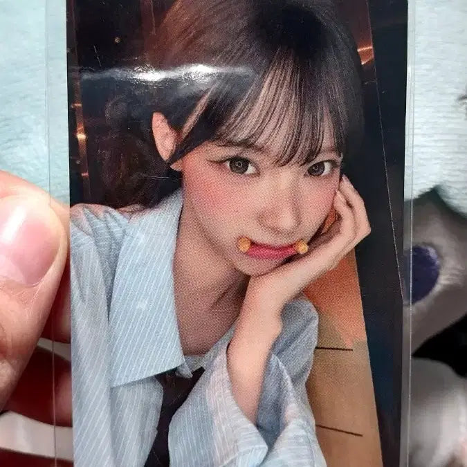 [BUNJANG] RESCENE Wonie Lucky Draw Photocard / 리센느 원이 플러스챗 미공포 미개봉 새우깡 포카