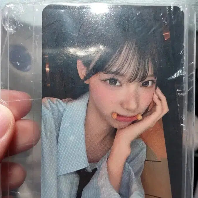[BUNJANG] RESCENE Wonie Lucky Draw Photocard / 리센느 원이 플러스챗 미공포 미개봉 새우깡 포카