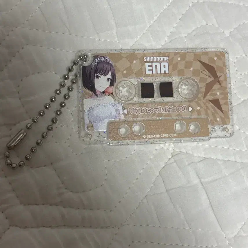 [BUNJANG] Project SEKAI Shinonome Ena Cassette Tape Keyring / 프로젝트 세카이 시노노메 에나 팝업 카세트테이프 키링